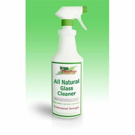 GREEN BLASTER PRODUCTS All Natural Glass Cleaner 32oz Sprayer GR134757